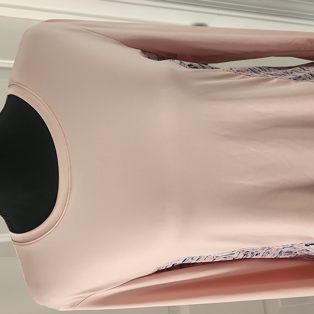 Women's Enlighten Pink Long Sleeve Workout Top Size M